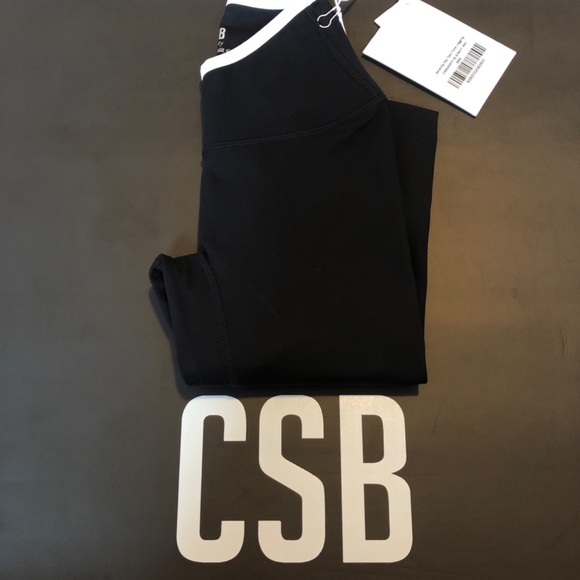 CROP SHOP BOUTIQUE SERENITY DIP TWO-TONE LEGGINGS - Picture 3 of 3